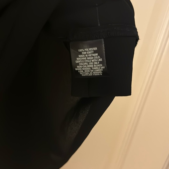 Worthingtin black sleeveless collar work top xxl - Picture 5 of 5